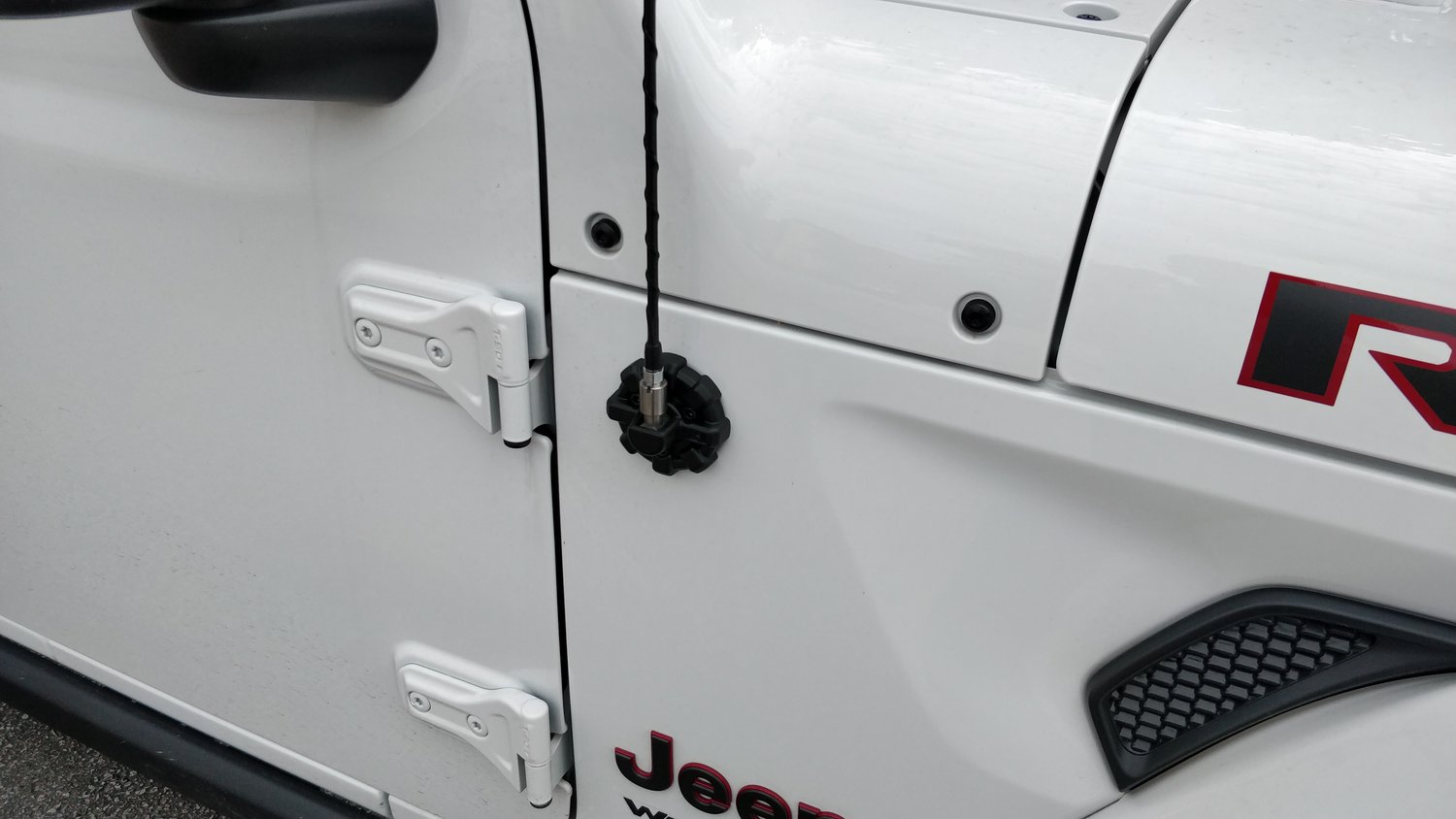 Rugged Ridge Elite Antenna Base for 0720 Jeep Wrangler JL, JK